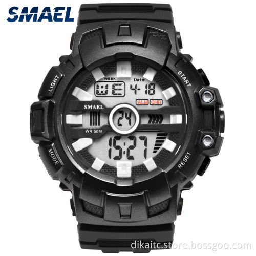 SMAEL Luxury Brand LED Digital Watches For Men
